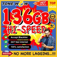 [🔥 NO MORE LAGGING 🔥] FASTEST INTERNET | 136GB ALL DAY HIGHSPEED *** UNLIMITED SPEED *** UNLIMITED HOTSPOT