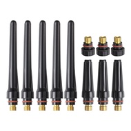 【NEW】11pcs for TIG Back Cap 57Y02 57Y03 57Y04 Fit Welding Torch WP-17 WP-18 WP-26