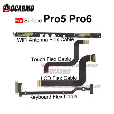 Touch Screen LCD Flex Cable For Microsoft Surface Pro5 Pro6 Pro 5 6 7 1796 Keyboard Wifi Antenna Fle