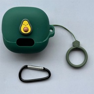 เคสหูฟังการ์ตูนสำหรับ Anker Soundcore Liberty 4 Pro ป้องกันรอยขีดข่วนผ้าคลุมกันฝุ่นกันกระแทกสำหรับ S