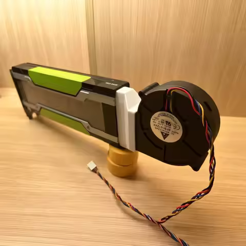 9CM modified for NVIDIA Tesl P40 M40 graphics card cooling turbo fan 3D printing materials/-