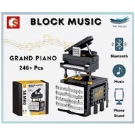 SEMBO Piano Bluetooth Music Box Building Blocks Lego Blocks Kid Toys Speaker Musical Toys Collectible DIY