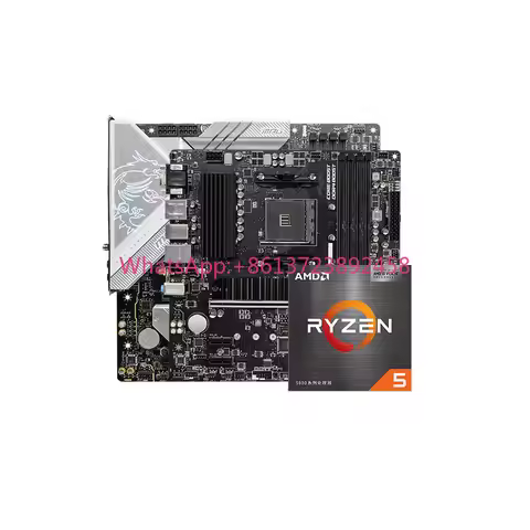 AMD Ryzen R5 5600/5500/5500X3D processor CPU boxed board U set with MSI B550