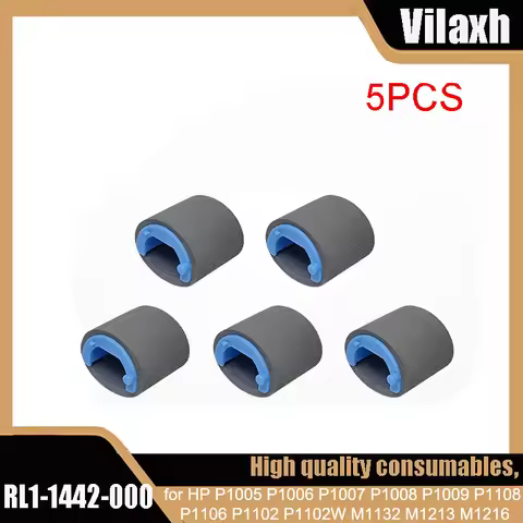 5-10PCS RL1-1442-000 RL1-1443-000 Pickup Roller For HP LaserJet Pro P1102 P1102w P1106 P1007 P1008 P