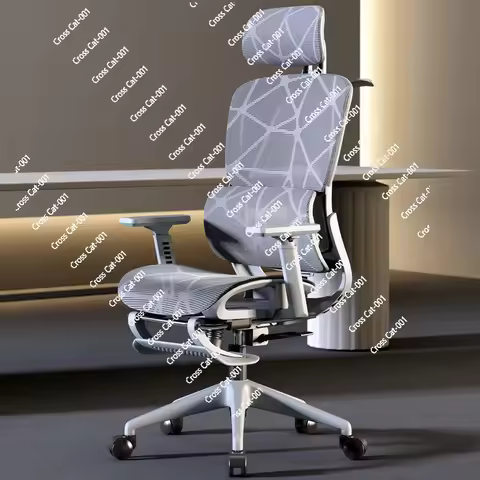 Computer chair, home office chair, comfortable backrest, hollow chair ergonomic chair