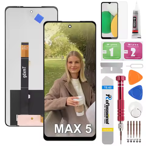 New For Cubot Max 5 LCD Display Touch Screen Sensor Digitizer Assembly For Cubot Max 5 LCD Replaceme