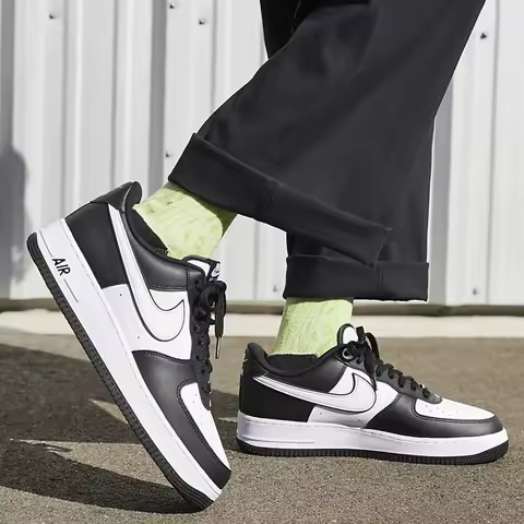 Nike official genuine AIR FORCE 1 '07 men's low cut retro board shoes DV0788-001