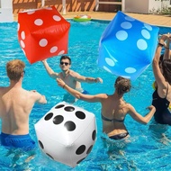 1 piece giant inflatable dice/party supplies/indoor and outdoor large game and pool party dice/