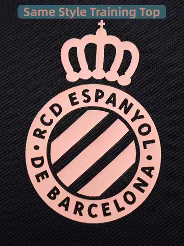 Kelme Football Jersey 24-25 Espanyol Club Same Style Appearance Short Sleeved Sport Polo Shirt Train