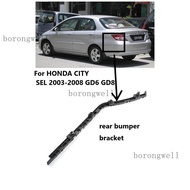 For HONDA CITY SEL 2003 2004 2005 2006 2007 2008 GD6 GD8 Rear Bumper Support Bracket rear bracket Re