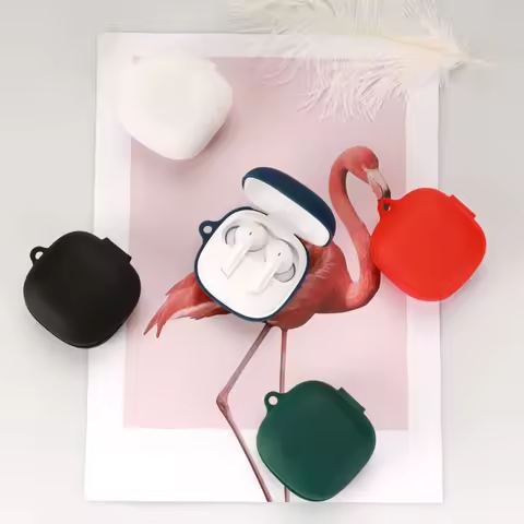 For QCY Melobuds ANC HT05 Earphone Cover Shell Shockproof Anti-scratch Protective Sleeve Washable Ho