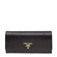 Prada 1MH132 2B6Q F0TMH Long Button Wallet