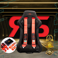 RS Racing Sport Buckle Seat Belt (4 Point) Seats Belts 7.5cm Width Sport Seat OEM Takata