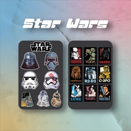 Star Wars Pack Sticker | Kiss Cutting Laptop, Suitcase Sticker, & Hp | Helmet And Poster Star Wars
