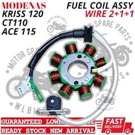 MODENAS KRISS 120 CT110 ACE115 FUEL COIL ASSY MAGNET STARTER LIGHT COIL -HOT ITEM-