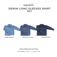 Ardenleon Denim Long Sleeve Kids Top (1-7 Yr)