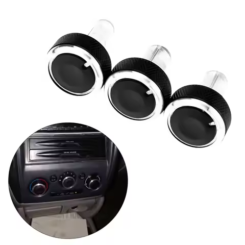 For Mazda 323 Familia 323F Ac Knob Air Conditioning Knob Heat Control Switch Ac Knobs 3pcs/set Car A