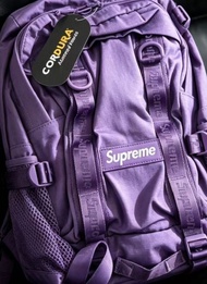 【全新】Supreme Backpack Purple SS26 28L紫色運動休閒肩背包