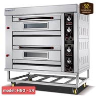 Heavy Duty Commercial Industrial Oven Bakery Oven, Bakery Equipment 2 Deck 4 Trays Gas Oven