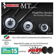 Mohawk Myvi/Alza/Bezza/Axia/Viva OEM Speaker 6 inch Mid Bass Coaxial Speaker OEM Speaker 6 inch 2 wa