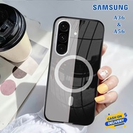 Softcase Glass Kaca SAMSUNG A36 & SAMSUNG A56 - Case Handphone SAMSUNG A36 & SAMSUNG A56 [T27]
