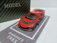 MJ 1 64 Ferrari Modified Hard Top Supercar Model Mansory Ferrari F9XX Red