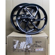 HONG LEONG YAMAHA GENUINE SPORT RIM 6 SPOKE SET Y125Z/ZR [100% ORIGINAL] MADE IN THAILAND