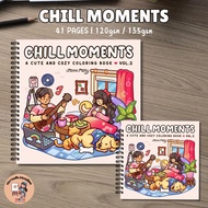 CHILL MOMENTS VOL 2 Coloring Books 41pages