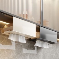 全城熱賣 - 洗臉巾收納盒 鏡櫃下倒掛紙巾置物架子 浴室 廚房紙掛架 吊櫃 懸掛抽紙