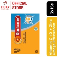 Redoxon Triple Action Vit C 1000mg +D3 45s