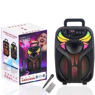 8 INCHES PORTABLE WOOFER BLUETOOTH SPEAKER WITH MICROPHONE    MODEL GY 802