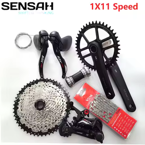 SENSAH SRX PRO 1x 11 Speed Road Bike Groupset 11s Shifter Rear Derailleurs GR3 Crankset Cassette cha