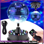 【jiaobin1】Rotating Disco Ball Disco Ball Spinner Disco Ball Decor
