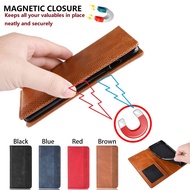 Magnetic Casing for Realme Neo 5 3 3T GT 2 Master Edition GT2 neo5 se Flip Case Retro PU Leather Cover Wallet Card Holder Soft TPU Bumper Shockproof Shell Stand Mobile Phone Cases
