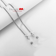 Rantai Kacamata Masker Strap Kacamata Pengait Titanium Stainless Steel Anti Karat Premium Fashion