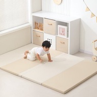 韓國方型無縫5折兒童地墊200x140 城堡地墊防護地墊 厚地墊可折疊