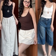 [TEARED STORE] 2-piece shirt - 11038 - lace back - crisscross