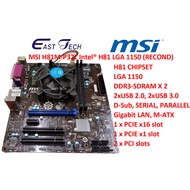 MSI H81M-P32L Intel® H81 LGA 1150 MAINBOARD (RECOND) (TESTED)