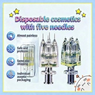 【Local shipping】Lampu Air Microneedle Air Mikroneedle 5-Needle 32g 1.5mm Crystal Five-Needle Free Sh