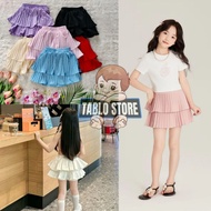 Two Layer Skirt Girls' Skirt 1-6 years