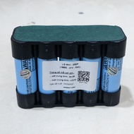 Pin công cụ chân makita 21V đóng sẵn lõi LG MH1 tháo khối- Pin lithium ion hệ 5S 21V