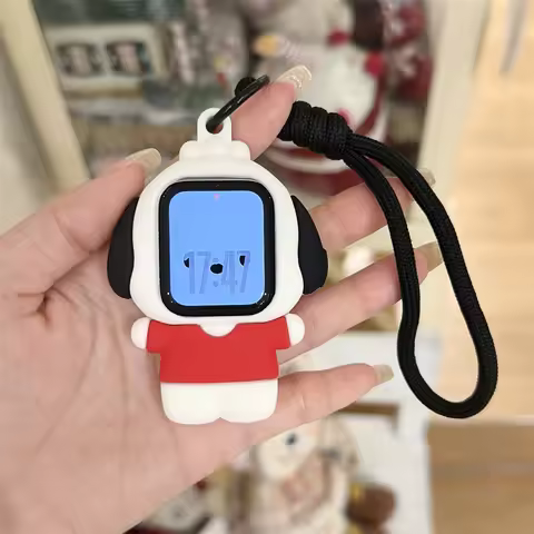 Watch Case Lanyard Silicone Protective Cute For Pochacco For Apple Watch S11 S10 S9 S8 SE Ultra 49MM