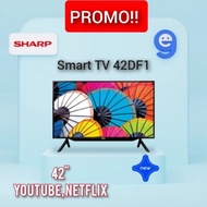 TV LED DIGITAL SMART TV 42 INCH SHARP 42DF1 BISA YOUTUBE PROMO Murah