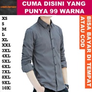 KEMEJA 99 COLORS 10XL 9XL 8XL 7XL 6XL 5XL 4XL 3XL XXL XL LMS XS Men's Shirt Men's Shirt Long Shirt B
