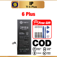 Battery Bateri Compatible For ip 6 Plus  2915mAh