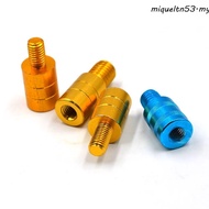 MIQUEL Fishing Net Adaptor 10mm to 8mm Fishing Accessories Aluminum Alloy Thread Adaptor M8/M10/M12 
