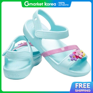 Crocs | รองเทาแตะเดก TQJ 205530 4O9 Crocs Lina Charm Sandal K IBlu 339251578