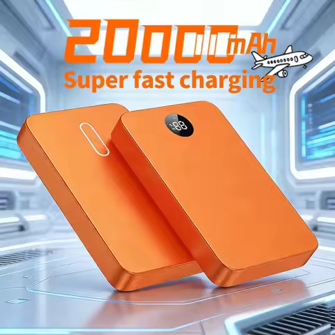 20000mAh Thin Magnetic Wireless Power Bank PD 22.5W Fast Charging Portable External Battery For Mags