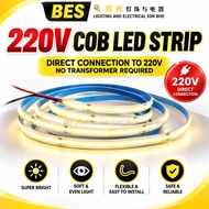 AC 220V-240V Cob Led Strip 10Meter -Extra Bright