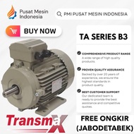 MESIN DYNAMO ELEKTRIK MOTOR TA 2P 0.37KW 0.5HP 3PHASE 380V B3/ ELECTRO MOTOR/ INDUCTION DYNAMO MACHI